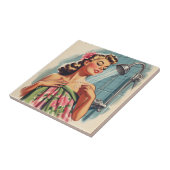 Carreau Remorque de douche rétro vers le haut (Côté)