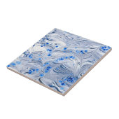 Carreau Remous marbré par bleu (Côté)