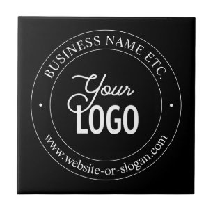 Carreau Remplacement de logo facile et texte personnalisab