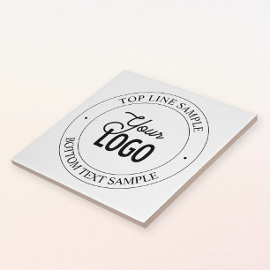 Carreau Remplacement de logo facile et texte personnalisab