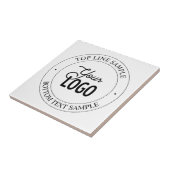 Carreau Remplacement et personnalisation faciles du logo | (Côté)