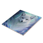 Carreau Renard blanc Extraordinaire sur Icy Land (Côté)