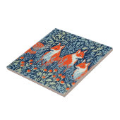 Carreau Renard dans la tuile en céramique du pré (Côté)