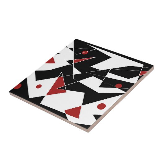 Carreau Repérer les boules rouges Carrelage en céramique (Côté)