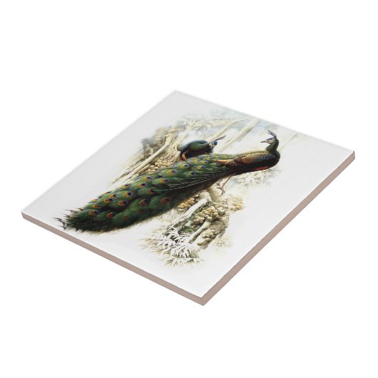 Carreau Repose des Peacocks (Côté)