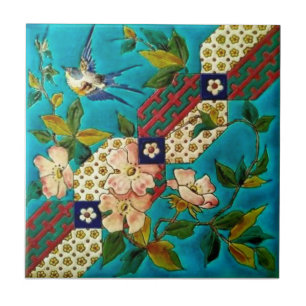 Carreau Repro de bois de chien d'Oiseau long esthétique d