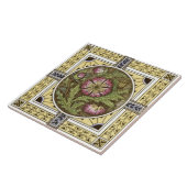 Carreau Repro de tuiles à transfert multiple de Rose jaune (Côté)
