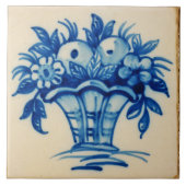 Carreau Repro Defware Bouquet Fleurs Vase Blue Delft (Devant)
