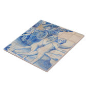 Carreau Repro Delft Tile Adam et Eve Expulsion (Côté)