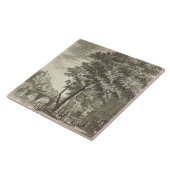 Carreau Repro Delft Tile Amsterdam Street Scène (Côté)