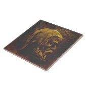 Carreau Repro Dutch Faux Relief Gris Beauté Tile face (Côté)