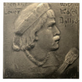 Carreau Repro Dutch Faux Relief Gris Tile Face (Devant)
