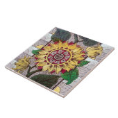 Carreau Repro Eastlake Esthétique Tile de tournesol cérami (Côté)