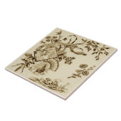 Carreau Repro Fin des années 1800 Asiatique esthétique Sep (Côté)