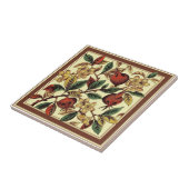 Carreau Repro Hips Roses d'antiquité victorienne Imprimer (Côté)