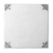 Carreau Repro Plain Delft Tile à customiser (Devant)