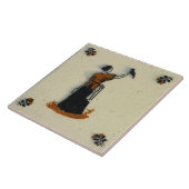 Carreau Repro Vintage Dutch Delft tuiles (Côté)