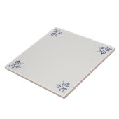 Carreau Reproduction Néerlandais Delft Mix & Match Field T (Côté)