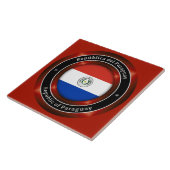 Carreau République du Paraguay (Côté)
