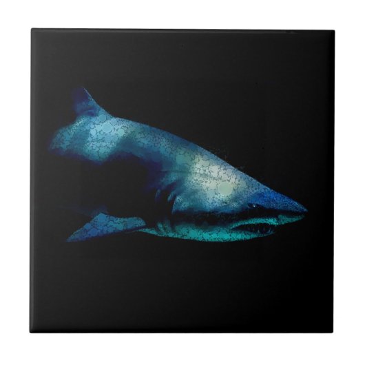 Carreau Requin Dans L'Ombre (Devant)