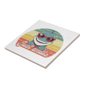 Carreau Requin drôle vous invite à sourire (Côté)