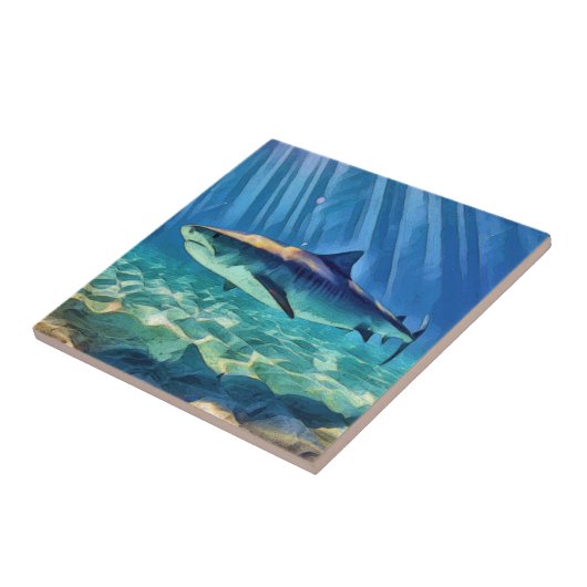 Carreau Requin tigre (Côté)