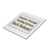 Carreau "Require Courage" Joli Design. Commandez dès maint (Côté)