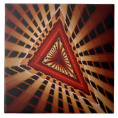 Carreau Réseau d'Imaginaires 3D Conception graphique fract (Devant)