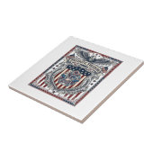 Carreau Résine Patriotique (Côté)