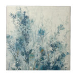 Carreau Ressort bleu<br><div class="desc">Blue Spring I par Tim OToole. Présente des fleurs bleues dans un design abstrait.</div>