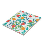 Carreau Ressorts rouge et vert Motif de fruits de pomme (Côté)