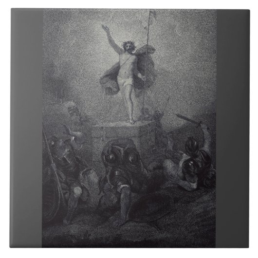 Carreau Résurrection de Jésus-Christ (Devant)