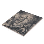 Carreau Résurrection de Jésus Christ par Jan Luyken (Côté)