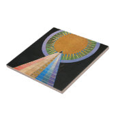 Carreau Retable, Groupe X, No.1 par Hilma af Klint (Côté)