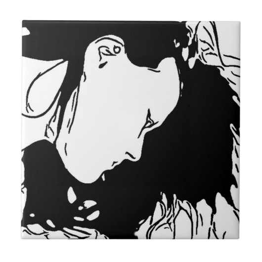 Carreau Retenez Les Cheveux (Devant)