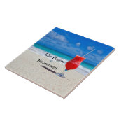 Carreau Retraite, Boissons congelées sur la plage, (Côté)