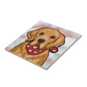 Carreau Retriever doré (Côté)