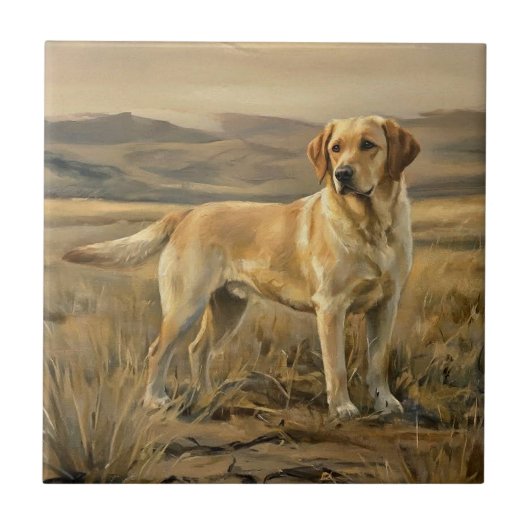 Carreau Retriever du Labrador (Devant)