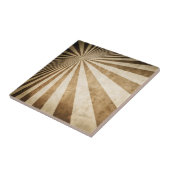 Carreau Rétro arrière - plan de motif de rayure (Côté)