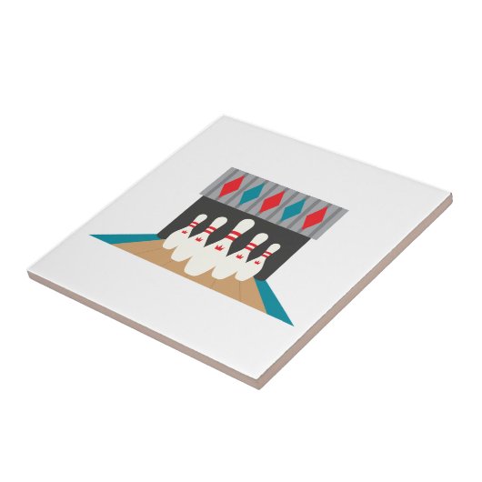 Carreau Retro Bowling (Côté)