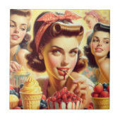 Carreau Retro Candy Girls (Devant)