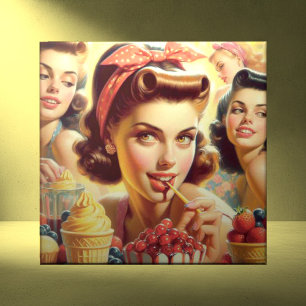 Carreau Retro Candy Girls