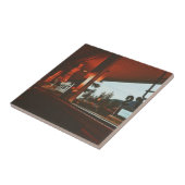 Carreau Retro Diner dans le Pacifique Nord-Ouest (Côté)