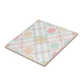 Carreau Retro Geometric Circle | Mid-Century Abstract (2) (Côté)