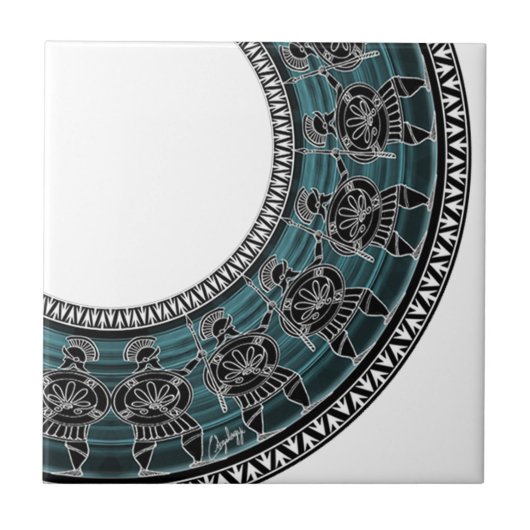 Carreau Rétro Greek (Devant)