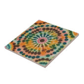 Carreau Retro Mandala Tie Dye (Côté)