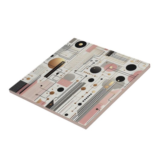 Carreau Retro Mid Century Modern  (Côté)