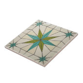 Carreau Retro Mid Century Modern Atomic Geometric Pattern (Côté)