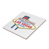 Carreau Rétro signe de Las Vegas (Côté)