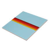 Carreau Retro Stripes Lignes élégantes les années 70 80s D (Côté)